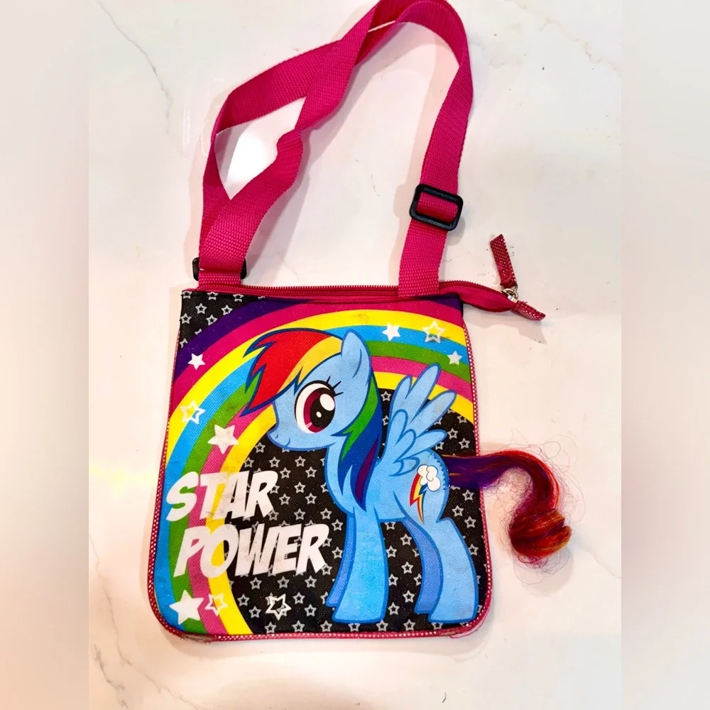 My Little‎ Pony Twilight Sparkle, Pinkie Pie, Rainbow Dash Crossbody Purse